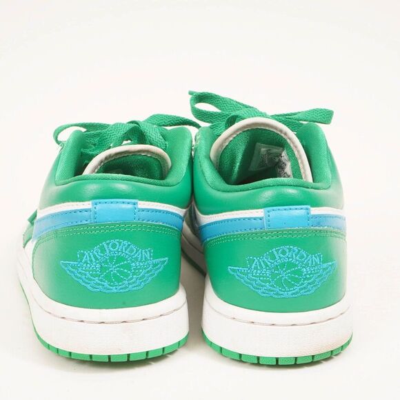Nike Air Jordan 1 Low Women's 7 Lucky Green/Aquatone-White Sneaker DC0774 304 - Picture 4 of 11